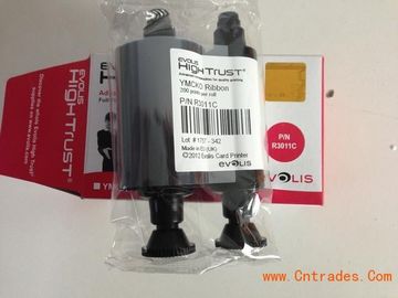 2017 cinta a todo color original de la cinta Dualys3 de Dualys de la impresión de la cinta YMCKO 200 de Evolis Pebble4 R3011