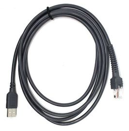 Cable de datos compatible para el NUEVO los 2M Rj 45 cable del Usb de CBA-U01-S07ZAR para el lector del escáner del código de barras del símbolo LS2208 LS1203 de Motorola