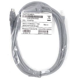 Nuevo cable de datos para el cable de la cuña del teclado PS2 de CBA-K01-S07AR los 2m para el escáner DS6708 LS2208 3407 del símbolo 3408 3478 6707 7708