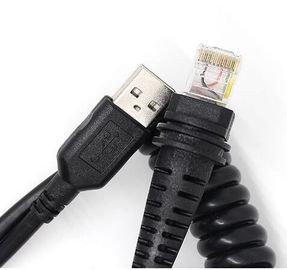 Nuevo 3M Coiled Usb Cable para el escáner 1902 del código de barras de Honeywell 1200g 1202g 1250g 1300g 1900g 1900h